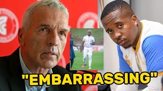 ERNST MIDDENDORP SLAMS ANDILE MPISANE INCLUSION IN XI FOR ROYAL AM LAST GAME [upl. by Yllak958]