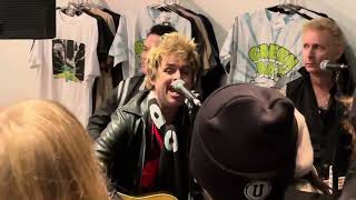 Green Day  Dilemma acoustic  live  Rough Trade NYC  01192024 [upl. by Dougy]