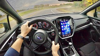 2022 Subaru WRX Premium 6Speed Manual  POV Review [upl. by Ratna]