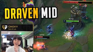 Chovy Mid Draven Legit No Chill  Best of LoL Stream Highlights Translated [upl. by Terrel260]