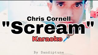 Chris Cornell  quotScreamquot Karaoke Lyrics [upl. by Araiek74]