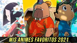 MIS 15 ANIMES FAVORITOS DE 2021 [upl. by Aicia387]