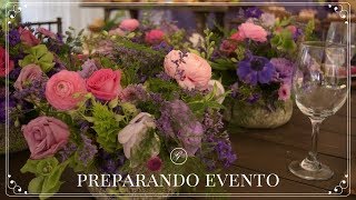 Como hacer arreglos de flores para un evento [upl. by Josephine]