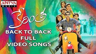 Kerintha Back To Back Video Songs  Kerintha Full Video Songs  Sumanth Aswin Sri Divya [upl. by Aksoyn]