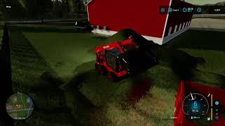 FS22 on lawn care New mower on GOLDCREST valley map on 1360 subscribe on my gaming channel [upl. by Ahtebat81]