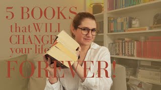 5 Books that WILL Change your Life Forever [upl. by Ecitnerp]