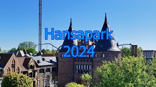 Hansa Park a day at Germanys only seaside Theme Park [upl. by Aerdnahc]