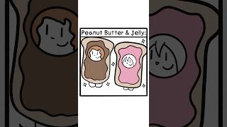 Peanut Butter and Jelly leeliacomics animation animations halloween halloween2024 animators [upl. by Garvy]