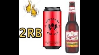 Two Random Beers  Leinenkugel Red Lager amp Renegade Red Ale Beer Review [upl. by Ecinereb]