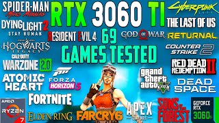 RTX 3060 Ti Gaming Test in 69 Games in Mid2023  Still a Solid Choice [upl. by Anahgem199]