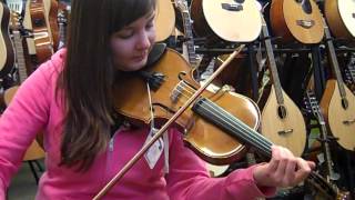 Charlie plays the Stentor Student II Violin Fiddle  Hobgoblin Music Birmingham [upl. by Bremser246]