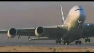 Airbus A380 Tailstrike [upl. by Llertram585]