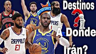 🚨DESTINOS BUENOS Y MALOS 5 AGENTES LIBRES🛑 NOTICIAS DE LA NBA Y MAS PG13 CP3 HARDEN DEROZAN KLAY [upl. by Radburn]