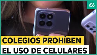 ¿Celulares en la sala de clases Colegio deciden prohibir los teléfonos en la sala de clases [upl. by Cassie920]