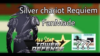 Silver Chariot Requiem FanMade All star tower Defense Roblox [upl. by Erastus]