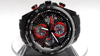 Casio Edifice EQS900TMS1A TOMS Limited edition Solar powered watch video 2018 [upl. by Ayahsal]