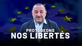 EUROPE  PROTÉGEONS NOS LIBERTÉS  JeanFrédéric Poisson [upl. by Slater]