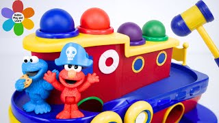 Sesame Street Elmo and Friends Boat Adventure  Learning Video for Toddlers and Kids [upl. by Kries]