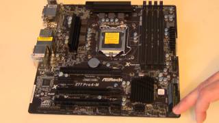 ASRock Z77 PRO4M Close Look [upl. by Calvin]