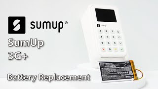 Battery Replacement CSSUP037BL SumUp 3G [upl. by Trevlac686]