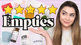 5 Star Skincare Empties ⭐⭐⭐⭐⭐ [upl. by Egamlat919]