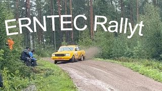 ERNTEC Rallyt 2023  Sladd amp action [upl. by Niliak]