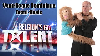 Ventriloque Dominique  Annette en demifinal de Belgiums Got Talent [upl. by Annavoig]