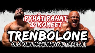 TRENBOLONE viralvideo pyhätpahatjakomeet trenbolone suomenpuhutuinpodcast livepodcast podcast [upl. by Neeloj]