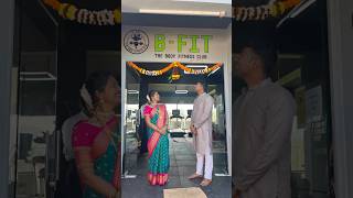 Bfit gym opening ceremony 💐💐💐❤️marathistatus successstory happymoments [upl. by Sheela]