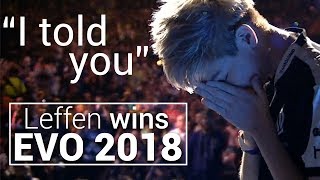 Leffen Wins EVO2018  Evo Highlights [upl. by Nanek]