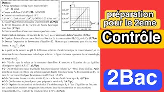 Exercice corrigé Etat déquilibre dun système chimique  les transformations dans les 2 sens [upl. by Wendt]