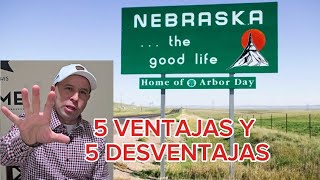 5 VENTAJAS Y 5 DESVENTAJAS DE VIVIR EN NEBRASKA [upl. by Avihs]