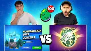 BATTLE PACK OPENING dOEUF MUTATION contre BFA sur BRAWL STARS [upl. by Dinan]