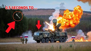 Russian quotPantsirS1quot Fails to Intercept HIMARS Missile Takes Direct Hit [upl. by Atekehs]