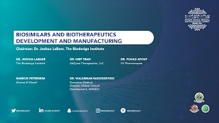 Biosimilars and Biotherapeutics Development and Manufacturing [upl. by Matland]