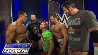 Kalisto suffers the wrath of The League of Nations SmackDown Jan 21 2016 [upl. by Eleirbag]