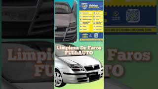 Limpieza De Faros En FullAuto economico Por Solo 50€uritas los dos Farostips automobile mecanica [upl. by Eceinaj]