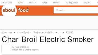 HowTo Use A CharBroil Electric Smoker For Chicken [upl. by Dniren20]