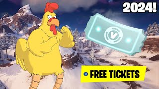 HOW TO GET MORE FREE RETURN  REFUNDS TICKET IN FORTNITE 2024 FULL REFUND TICKET TUTORIAL [upl. by Yessac322]