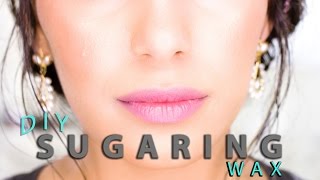 DIY Sugaring Wax Facial Body Hair Removal at Home Pt 4 Natural Skin Care  Himani Wright [upl. by Kilby23]