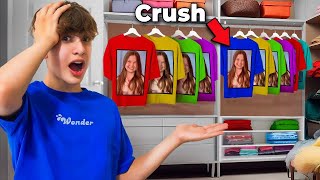 Pranking My Brother With Merch Of His Crush [upl. by Neerual713]