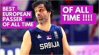 Milos Teodosic  THE BEST EUROPEAN PASSER OF ALL TIME  NO DOUBT [upl. by Lian814]