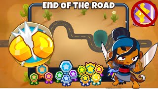 How to Beat Half Cash on End of the Road End of the Road Half Cash Guide  No MK  BTD 6 2023 [upl. by Enilekaj]