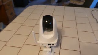 Setting Up The Dlink Pan amp Tilt Wi Fi Camera DCS 5020L [upl. by Yslek379]