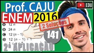 ENEM 2016 2Ap 141 📓 MMC Com o objetivo de trabalhar a concentração e a sincronia de movimentos [upl. by Ashling]