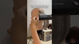 did you know wigs make this sound when youre crimping it learn more from our crimping tutorial [upl. by Azer]