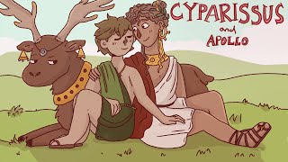 Cyparissus and Apollo and his stag  Myths [upl. by Eva]