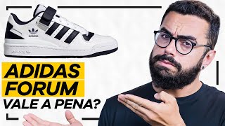 O TÊNIS ADIDAS FORUM VALE A PENA  TÊNIS MASCULINO 2024 [upl. by Zehe425]