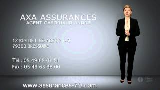 AXA ASSURANCES  AGENT GABORIAUD BRESSUIRE 79 [upl. by Atcliffe]