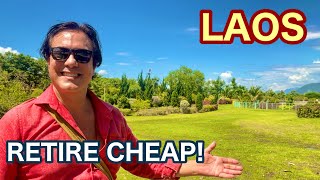 Retire Cheap In Laos Luang Prabang Laos Travel Digital nomad minimalist backpacking [upl. by Seuqram558]